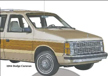  ??  ?? 1984 Dodge Caravan