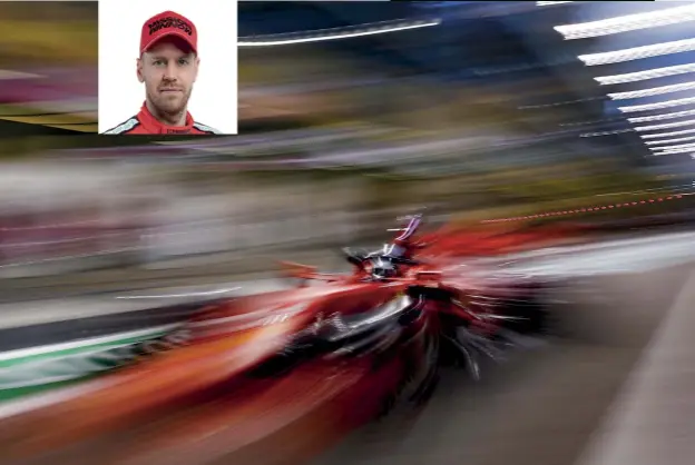  ??  ?? Four-time world champion Vettel was discarded by Ferrari before the delayed 2020 season even got under way