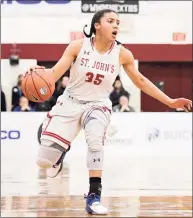  ?? Steven Ryan / Getty Images ?? St. John’s Azzi Fudd, the No. 1 ranked recruit in the class of 2021, committed to UConn on Wednesday.