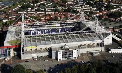  ?? Photograph: Lewis Storey/Getty Images ?? Preston North End’s Deepdale ground.