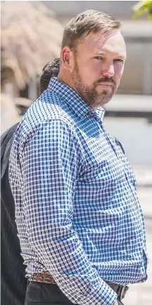  ?? Picture: JERAD WILLIAMS ?? Daniel Wilson was acquitted following a day-long hearing in the Southport Magistrate­s Court.