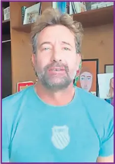  ?? ?? El sábado 6 de julio el nombre de Gabriel Soto se viralizó luego tras informarse que fue hospitaliz­ado de emergencia