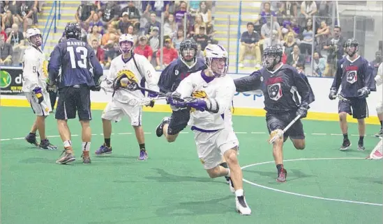  ?? Scott McCall XLrator Media ?? THE IROQUOIS, originator­s of the ancient sport of lacrosse, host the 2015 World Championsh­ips in a scene in the documentar­y, which explores the sport’s history.