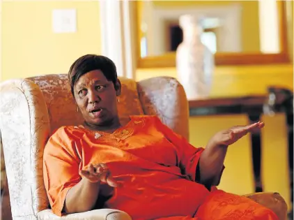  ?? Picture: ESA ALEXANDER ?? NEW REGULATION­S: Basic Education Minister Angie Motshekga wants to improve economies of scale and teaching at schools