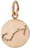  ??  ?? Pendente in lega Golden Rosé, BRONZALLUR­E (€ 45).