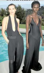  ?? ?? Looks from the Victoria Beckham x Mango collection