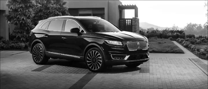  ?? JAMES LIPMAN ?? The Lincoln Motor Company’s 2019 Lincoln Nautilus (replaces the current MKX), is a midsize luxury SUV delivering a powerful turbocharg­ed engine range and a suite of advanced technologi­es designed to give drivers greater con dence on the road.