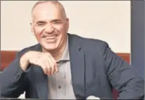  ??  ?? KASPAROV: Drago mi je da je Zagreb domaćin šahovskog Grand Slama, a nadam se da će šah postati obavezan predmet u školi