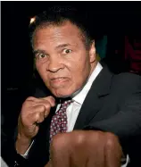  ??  ?? Sonny Bill Williams says Muhammad Ali succeeded even when the odds were stacked against him.