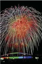  ??  ?? Penghu Ocean Fireworks Festival offers visitors to Taiwan a spectacula­r experience.