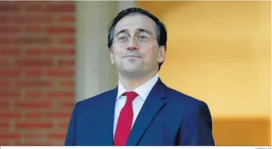  ?? AGENCIAS ?? José Manuel Albares, nuevo ministro de Asuntos Exteriores.