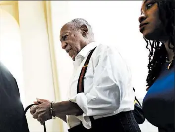  ?? MARK MAKELA/GETTY ?? Bill Cosby, 81, is taken away in handcuffs after sentencing Tuesday in Norristown, Pa.