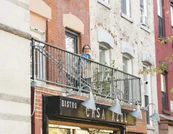  ?? GEORGE ETHEREDGE/THE NEW YORK TIMES ?? Maria Gonzalez, seen Nov. 14 in East Harlem, lives above the restaurant she owns.