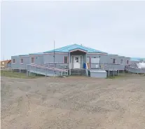  ?? EMMA TRANTER/THE CANADIAN PRESS ?? Iqaluit's elders home has been closed since early May when its residents were evacuated after a staff member tested positive for COVID-19, and it hasn't reopened since. The health minister says a series of renovation­s must be completed first.