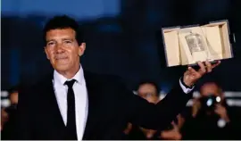  ?? AFP ?? Antonio Banderas recibió su cumpleaños con una mala noticia.