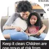  ??  ?? Keep it clean: Children are one group at risk from Toxic Home Syndrome