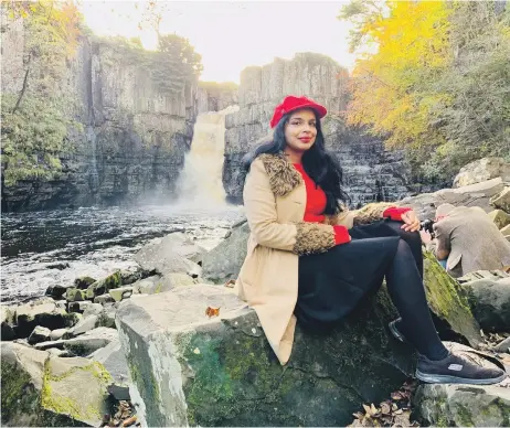  ?? George Torode; Bloomsbury ?? Anita Sethi in the North Pennines. She wrote for nature anthologie­s before writing her debut book, below