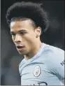  ??  ?? Travelled with Manchester City’s squad for their Champions League tie in Basel. LEROY SANE: