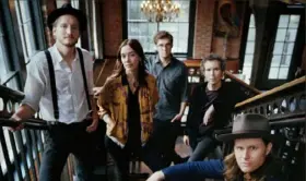  ??  ?? Americana band The Lumineers