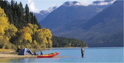  ?? TOURISM BRITISH COLUMBIA FILES ?? Father’s Day weekend is also B.C.’s Family Fishing Weekend, which means no licences are needed.