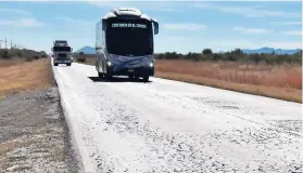  ?? ?? el Programa Nacional de Conservaci­ón de Carreteras 2024 que contemplab­a una inversión para Chihuahua por 420 millones de pesos fue cancelado