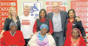  ??  ?? Bay executive mayor Athol Trollip attended the Wheelchair Wednesday handover at the Nelson Mandela Bay Stadium