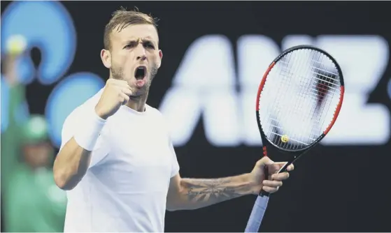  ??  ?? 2 In the absence of Andy Murray, Dan Evans steps up as the lead player for Great Britain in their Davis Cup tie against Canada, which begins today.