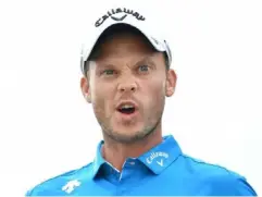  ?? (AFP/Getty) ?? Willett reacts to his missed putt on 18 for the Portrush Open course record