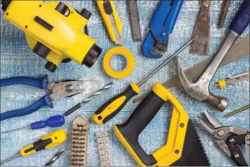  ?? COURTESY OF DREAMSTIME ?? Hand tools account for more than one-third of home improvemen­t injuries that result in a trip to the emergency room. While doing a home project yourself can be satisfying, some projects are best left to the pros.