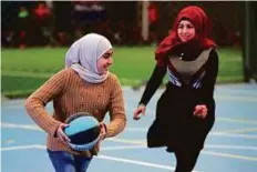  ?? AP ?? Every Sunday, the gymnasium in Beirut echoes with the laughter of dozens of children, mostly Syrian refugees enjoying a rare escape from a grim and cloistered life in exile.