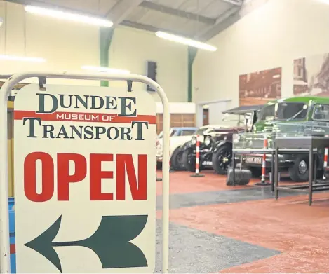  ?? Picture: Kim Cessford. ?? Plans to move the museum to the former Tram Depot on Forfar Road have suffered setbacks.