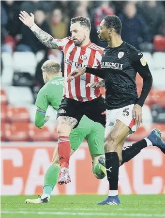  ??  ?? Chris Maguire in action for Sunderland.