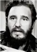  ??  ?? Fidel Castro