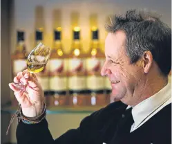  ??  ?? The value and volume of whisky exports grew last year.
