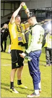  ??  ?? PARTY ON: Burton’s John Mousinho and Scott Shearer