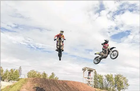  ?? SUBMITTED ?? Cambridge resident Hunter Vaughan, 15, has reached the pinnacle of motocross in Canada for his age group and dreams of moving to Florida and becoming the best in the sport there.