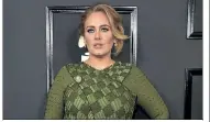  ?? AP FILE PHOTO ?? Pop star Adele will share custody of her 8-year-old son with her ex, Simon Konecki.