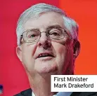  ?? ?? First Minister Mark Drakeford