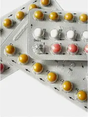  ??  ?? Birth control pills that are high in progestin or synthetic progestero­ne can also lead to hair loss. — AFP