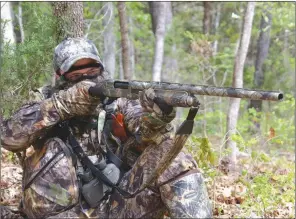  ?? KEITH SUTTON/CONTRIBUTI­NG PHOTOGRAPH­ER ?? A shotgun with a good choke-tube system can be just what is needed for the hunter who pursues a variety of game animals, such as turkeys in spring and waterfowl in fall.