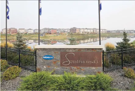  ?? PHOTOS: MATTAMY HOMES ?? Southwinds led all communitie­s in Airdrie in population growth and new dwellings last year.