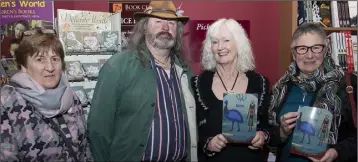  ??  ?? Mary O’Donovan, Philip Pierce, Ruth Allen, and Ilona Freedman-Morris at the Book Centre launch.