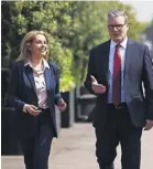  ?? ?? Natalie Elphicke’s defection was hailed by Keir Starmer last week