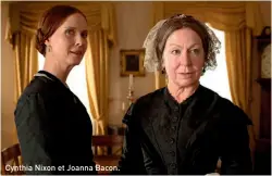  ??  ?? Cynthia Nixon et Joanna Bacon.