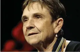  ?? Bild: Stuart Ramson ?? den amerikansk­a poeten adrienne Rich avled i mars 2012, 82 år gammal. nu kommer hon för första gången ut på svenska.