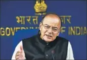  ?? HT/FILE ?? Finance minister Arun Jaitley has promised to reduce the number of GST slabs by merging 12% and 18% slabs