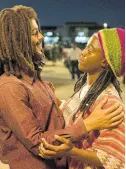  ?? AP ?? Britain-born actors Kingsley BenAdir and Lashana Lynch, who portray Bob and Rita in the ‘Bob Marley: One Love’ movie.