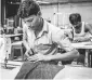  ??  ?? Around 80 per cent of units in Tirupur are dependent on jobs on the multiple stages of garment manufactur­ing