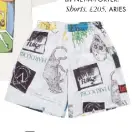  ??  ?? T-shirt, £140, RE/DONE at NET-A-PORTER. Shorts, £205, ARIES