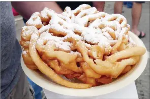  ??  ?? A funnel cake will be the reward for anyone who finishes Searcy’s first Funnel Cake 5K on Sept. 28, as part of Main Street Searcy’s Get Down Downtown festival. Finishers of the race will receive a voucher for a free funnel cake.